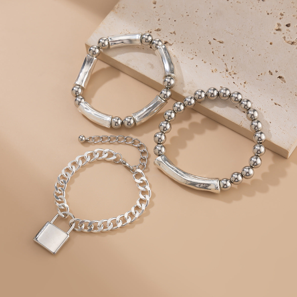 LOCK Bracelet (3 Bracelets)