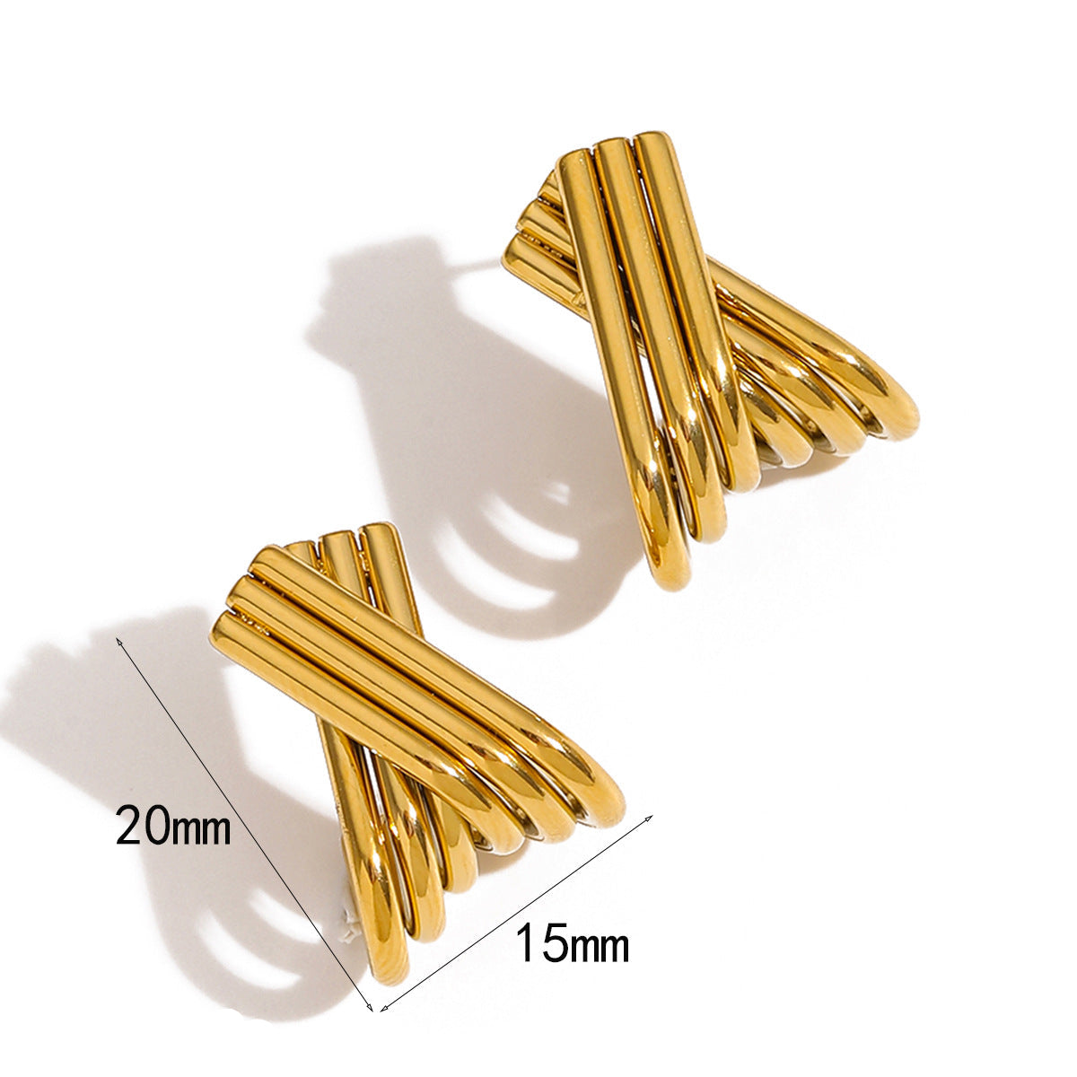 DUAL CROSS Earrings
