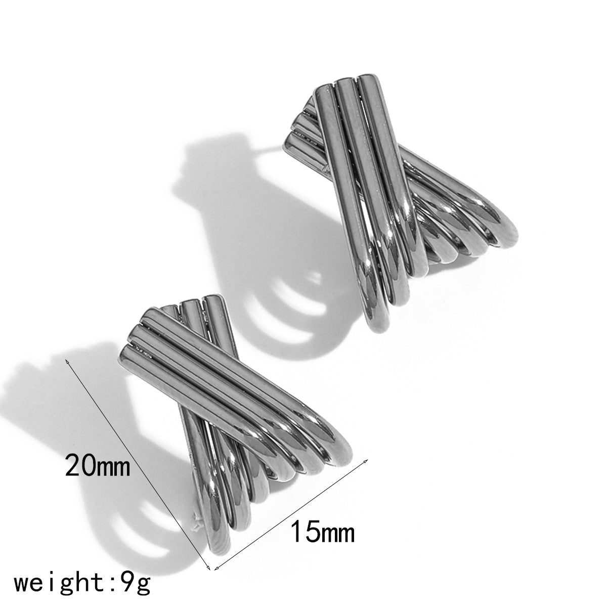DUAL CROSS Earrings