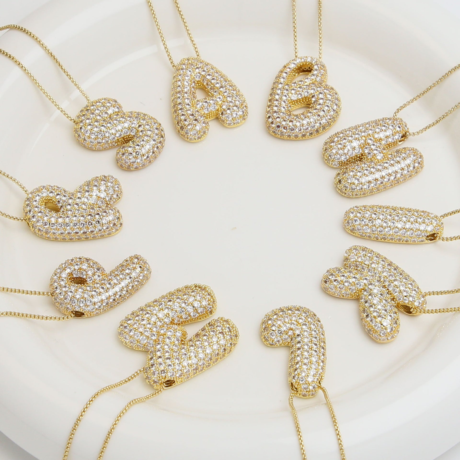 ALPHABET BIG Necklace