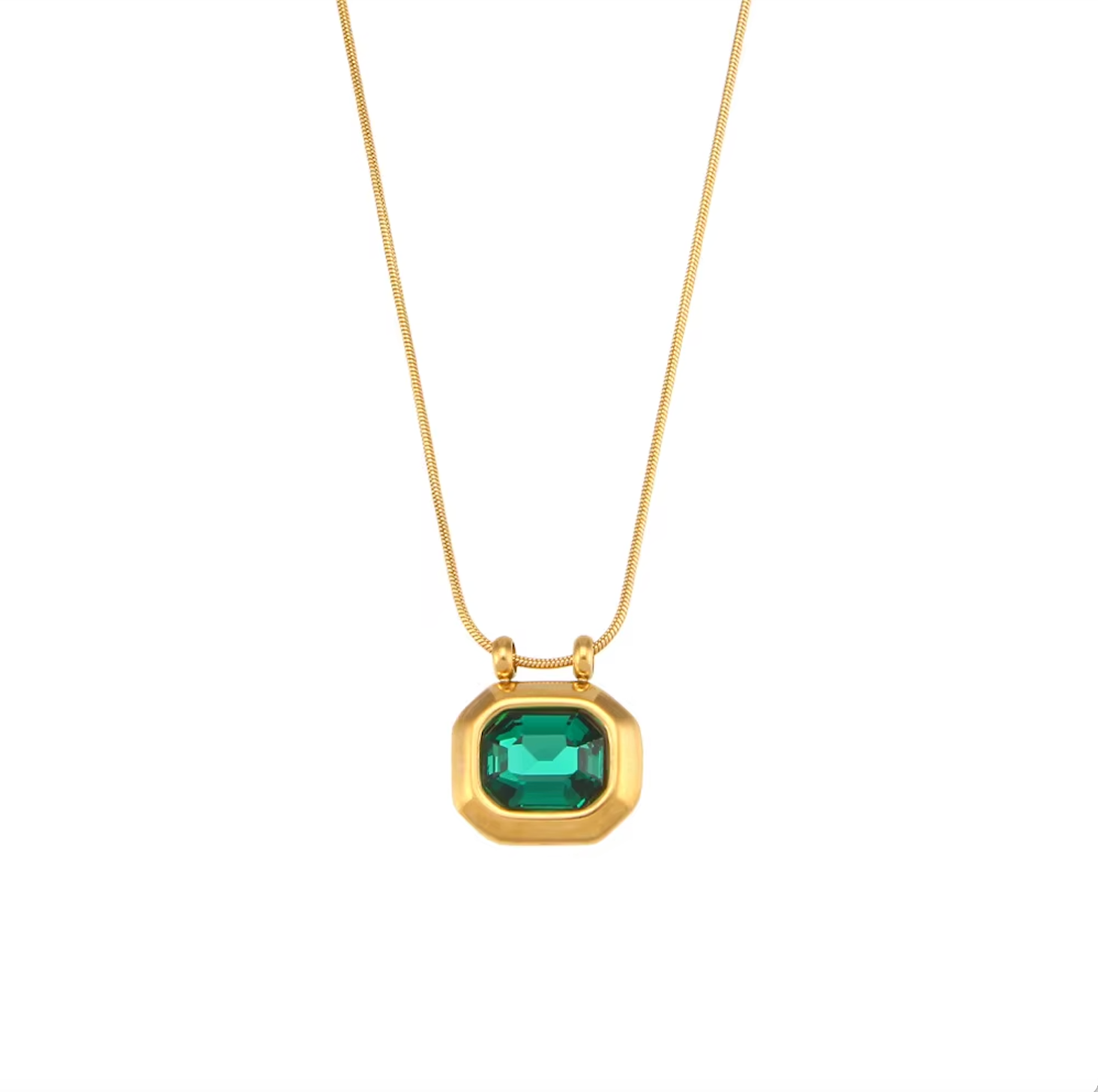 RECTANGULAR BRILLIANT Necklace