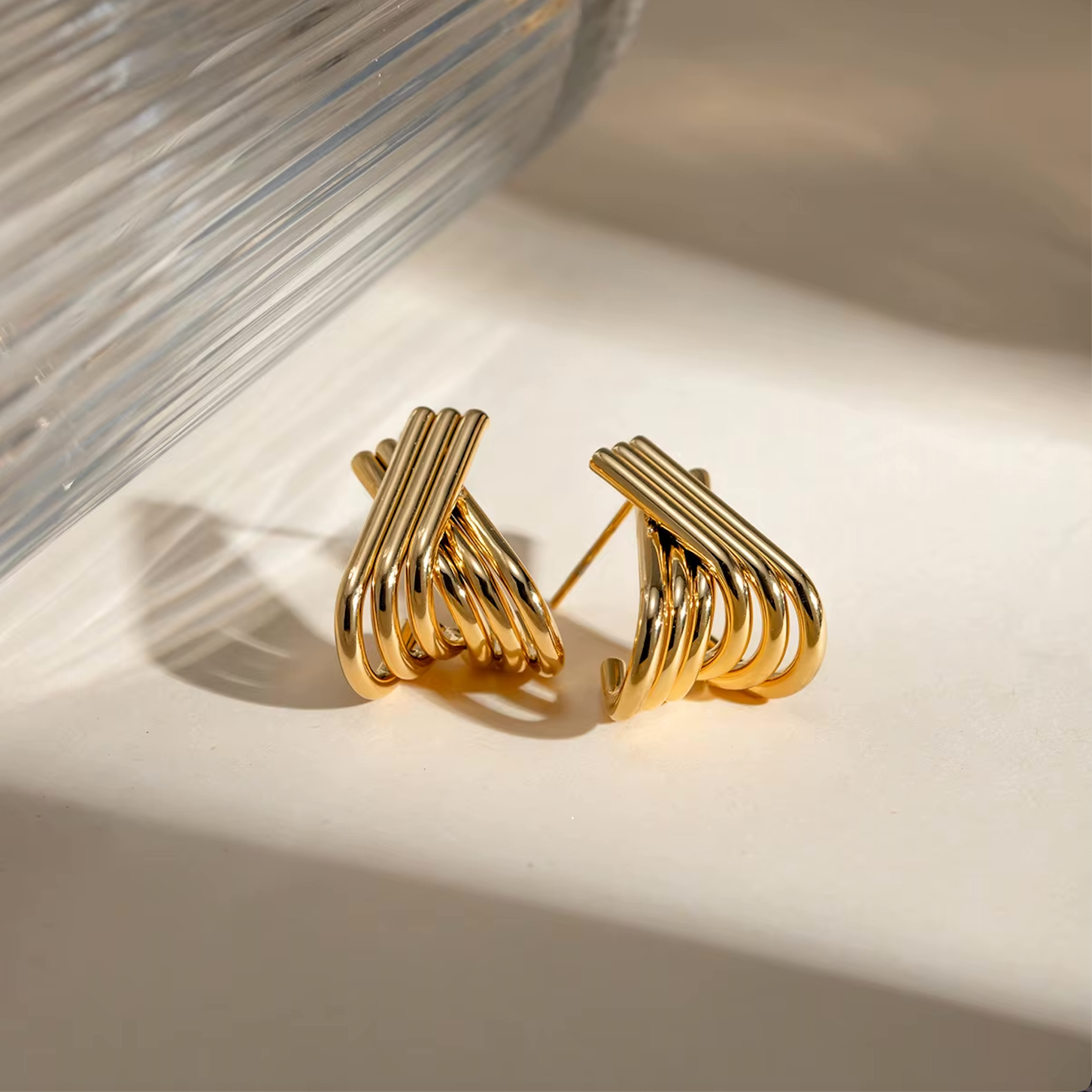 DUAL CROSS Earrings