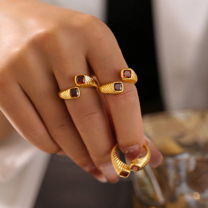 BURGUNDY Ring