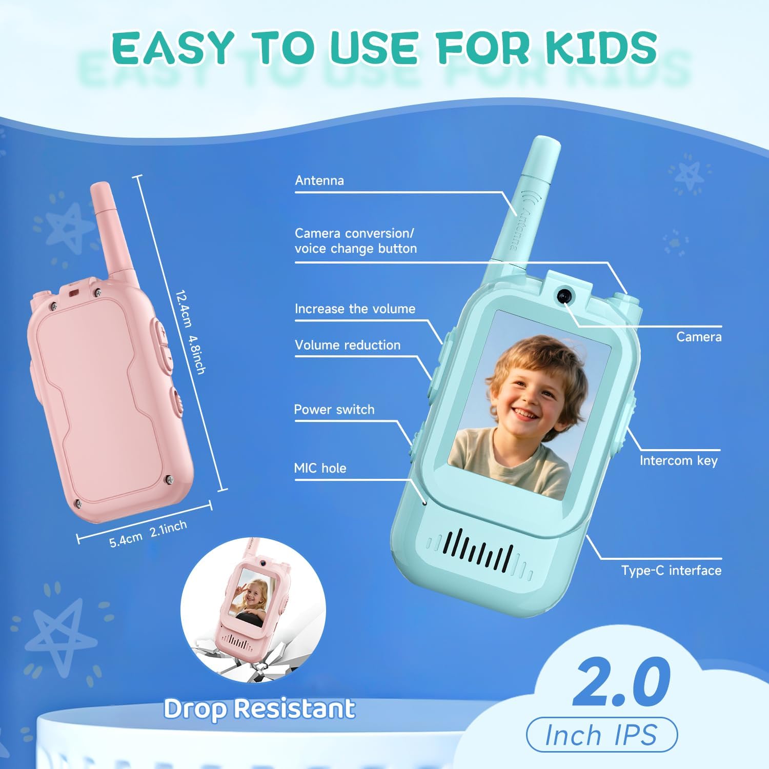 Video Walkie Talkies for Kids