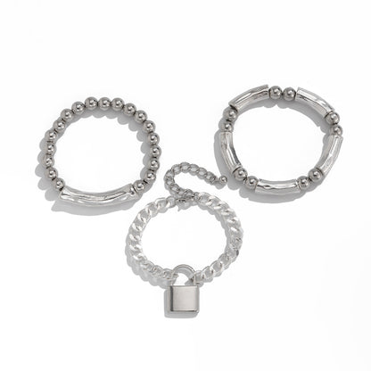 LOCK Bracelet (3 Bracelets)