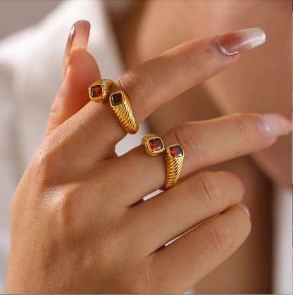 BURGUNDY Ring