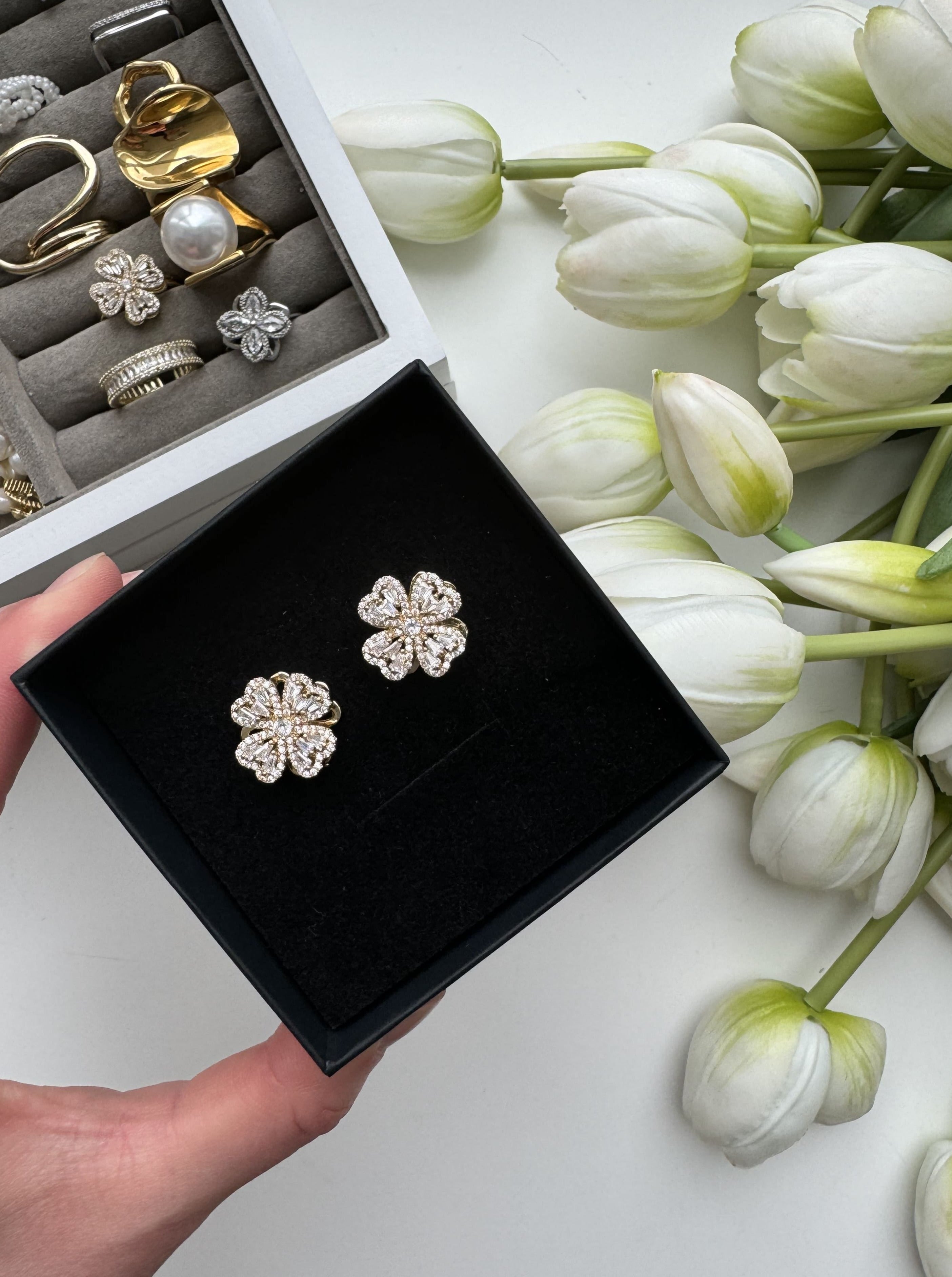 ROTATED FLOWER Earrings